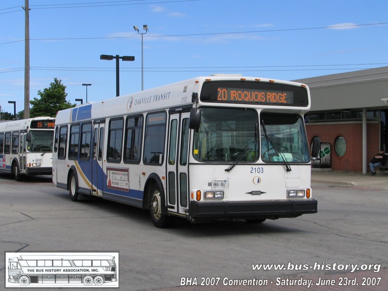 Oakville Transit 2103 - 23JUN07